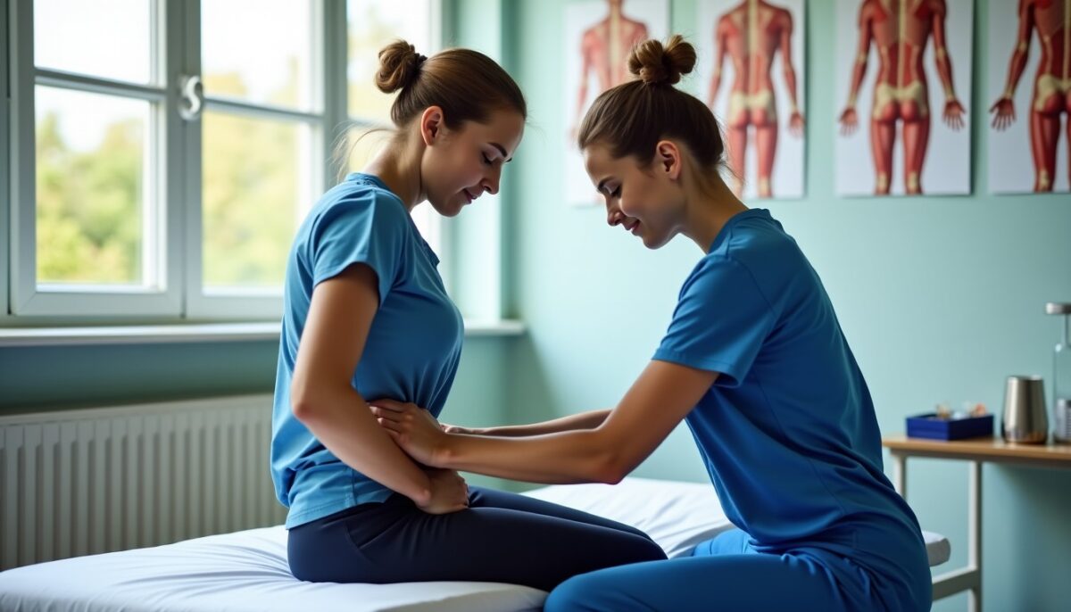 Localisation précise de la douleur associée au syndrome du piriforme