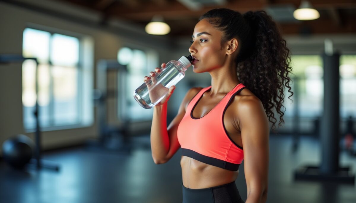 Quelle quantité d'eau faut-il consommer pendant une séance de sport ?