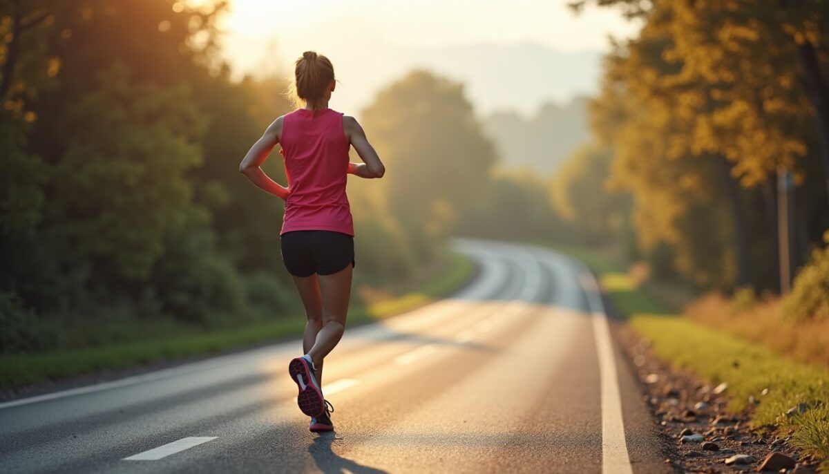 Quelle est la durée moyenne pour courir 5 km sans pause ?