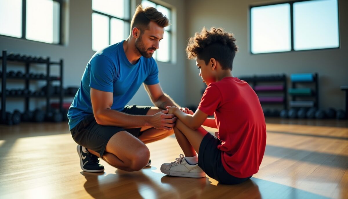 Comment réagir efficacement en cas de blessure d'un élève lors d'une séance de coaching personnalisé ?